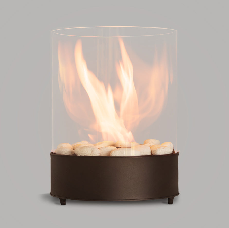 Bioethanol Fireplace Fire Gel Burner Bowl Chimenea Eco Patio