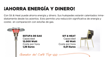 Carregar imagem no visualizador da galeria, Cojín calefactor Sit&amp;Heat Basic Oslo - Estufas de exterior online