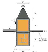 Carregar imagem no visualizador da galeria, Cojín calefactor Sit&amp;Heat Basic Nimma - Estufas de exterior online