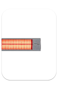 Estufa eléctrica EUROM Golden 1300 Comfort calefactor de infrarrojos - Estufas de exterior online